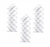 Set of 3 Clear Acrylic Makeup Display Photo
