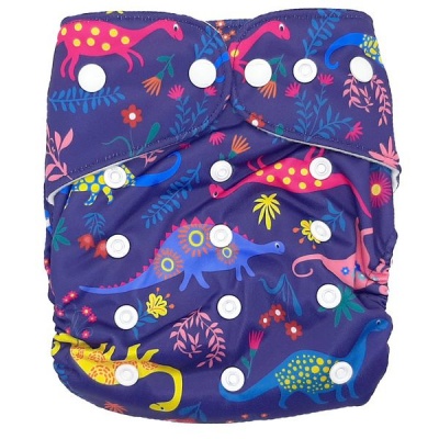 Photo of Fancypants All-In-One Cloth Nappy - Dino