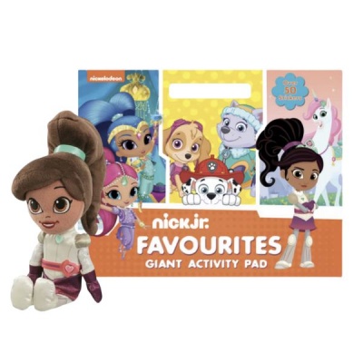 Nella Knight Plushie and Giant Activity Colouring Book