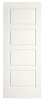 Chesterfield - 4 Panel Horizontal Interior Hollow-core Door Photo
