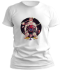 PepperSt Men's White T-Shirt - Mind over Galaxy Photo