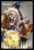 Magic The Gathering - Ajani Poster with Black Frame Photo