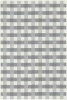 Rug Warehouse Floccus Tartan Inspired Grey Photo