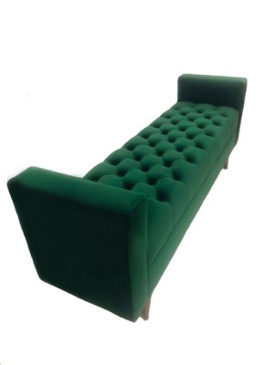 Photo of Decorist Home Gallery Deluxe - Green Bench