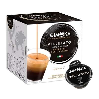 Photo of Gimoka Vellutato - 16 Nescafe Dolce Gusto Compatible Coffee Capsules