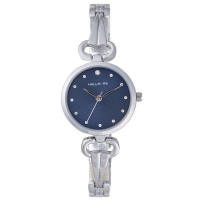 Hallmark Ladies Silver Blue Dial Watch