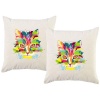 PepperSt - Scatter Cushion Cover Set - Abstract Cat Photo