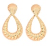 Sista Gold Shell Drop Earring VE8508 Photo