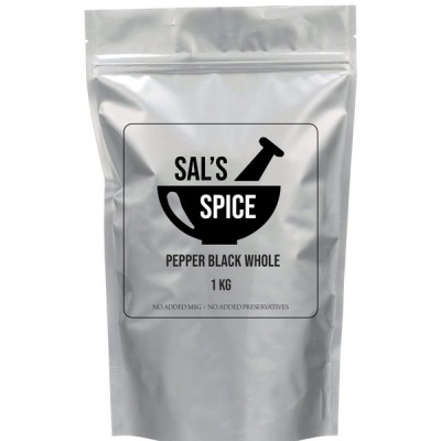 Sals Spice Sals Spice Pepper Black Whole 10kg