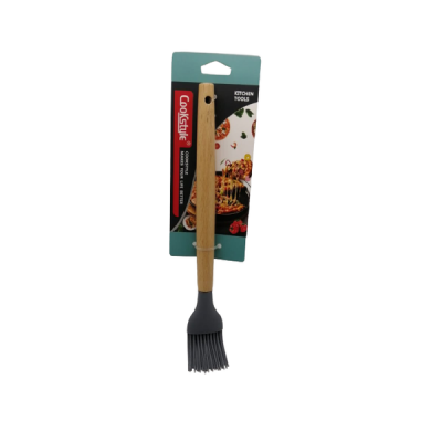 Silicone Basting Brush With Wooden Handle