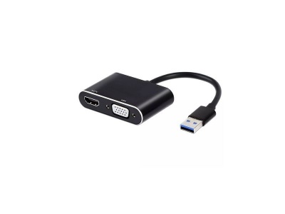 ZATECH USB 30 To VGA HDMI Adapter