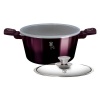 Berlinger Haus 20 cm Titan Coating Caserole with 2 Lids - Purple Eclipse Photo