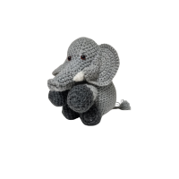 Handcrafted Plush Toy Elephant