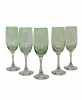 Champagne Glasses 190ml 6 Piece Green Photo