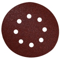 Tork Craft Sanding Disc 115Mm 180 Grit with Holes 10 Pack Hook And Loop