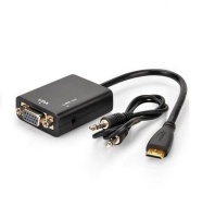 HDMI to VGA Converter with Audio Output Cable