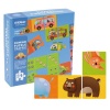 Mideer 2-in-1 Cognitive Learning Domino Puzzle Game - Traffic: 24 Pieces Photo