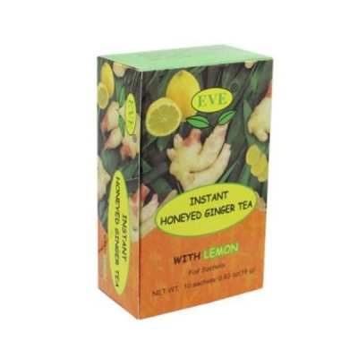 Photo of EVEs tea EVE’s Instant Ginger Tea with Lemon 10 Sachets - Extra Strong