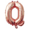 Bubblebean - Rosegold Bunched Party Number Balloon Photo