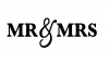 Graceful Accessories Mr And Mrs Bedroom Vinyl Sticker Photo