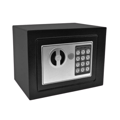 Photo of Digital Security Electronic Safe Box - Black