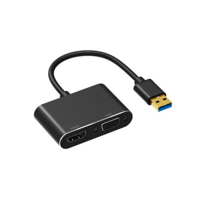 Video Adapter USB 30 to VGAHDMI Adapter