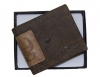 Fino Genuine Leather Hl-008/Cro Wallet Brown Photo