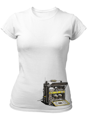 Photo of PepperSt Ladies White T-Shirt - Dream Sketch