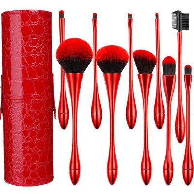 Photo of 10 Pieces Profession Makeup Brushes Set