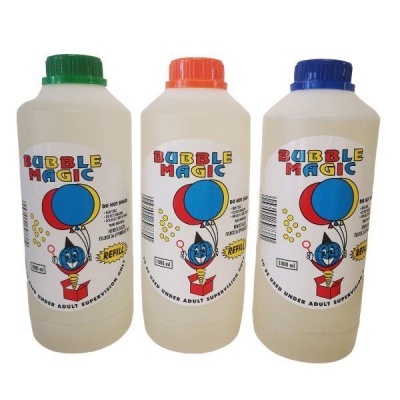 Photo of Bubble Magic Bubbles - Blowing Bubble Refills - 1 Litre Bottles