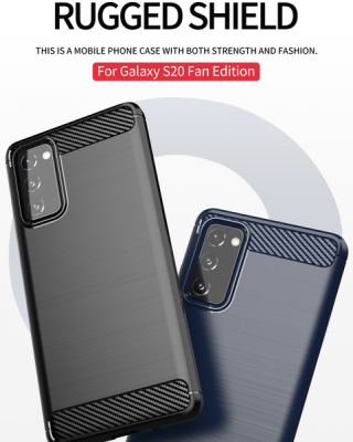 Photo of CellTime Galaxy S20 FE Shockproof Carbon Fiber Design Cover