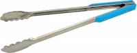 Outdoor Accessories Stainless Steel 40cm Braai Tong Turquoise