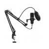 M800 Studio Microphone with Stand and Windproof Black Photo