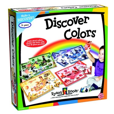 Photo of Ryans Room Discover Colours - 4 x 8-Piece Puzzles