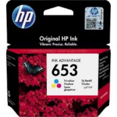 Photo of HP # 653 Tri-color Original Ink Advantage Cartridge - HP 6075/6475