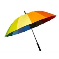 Handheld Large Multicolour Umbrella