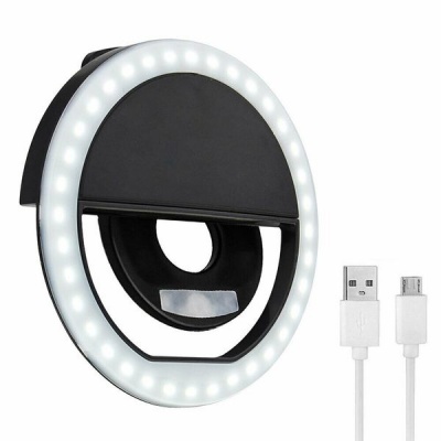 Photo of Rechargeable Mobile Selfie Ring Light