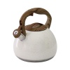 Whistling Wood Pattern Granite Tea Kettle/Pot Photo