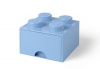 LEGO Brick Drawer 4 Light Royal Blue