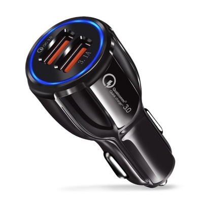 Photo of Micro USB V8 2 Port - Qualcomm Quick Car Charger 3.0