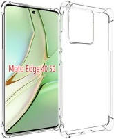 Shockproof Clear TPU Gel Case for Motorola MOTO Edge 40 5G