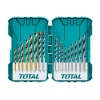 TOTAL 16 Piece Metal Concrete And Wood Drill Bits Set Photo
