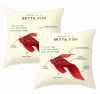 PepperSt Scatter Cushion Cover Set | The anatomy of a Betta Fish Photo