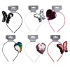 Bulk Pack x 9 Hair Band Alice Band Sequins Photo
