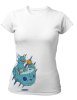 PepperSt Ladies White T-Shirt - Meow Photo