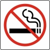 Safe Quip No Smoking Sign - Photoluminous 19cm x 19cm Photo