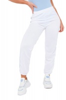 I Saw it First Ladies White Side Stripe Joggers