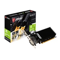 MSI GT710 2GD3H LP graphics card NVIDIA GeForce GT730 2GB GDDR3