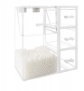 BubbleBean - Elite Acrylic Make-Up Brush Organizer with Side Drawers Photo