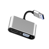 USB 30 To VGA HDMI Adapter